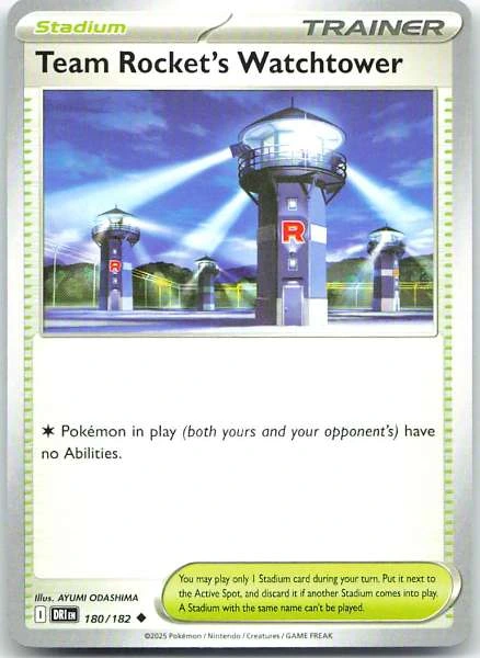 Team Rocket's Watchtower - Destined Rivals #180/182