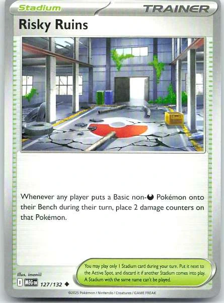 Risky Ruins - Mega Evolution #127/132