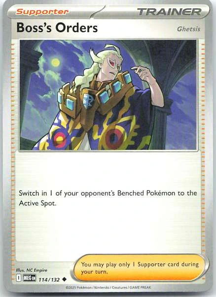 Boss's Orders - Mega Evolution #114/132