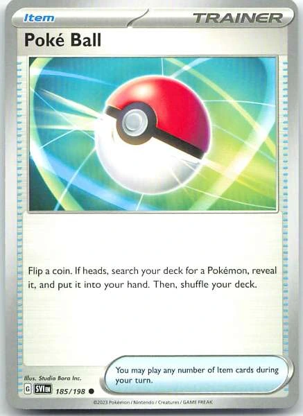 Poké Ball - Scarlet & Violet #185/198