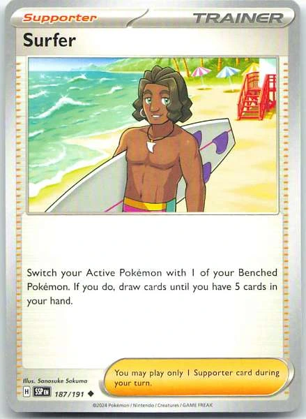 Surfer - Surging Sparks #187/191