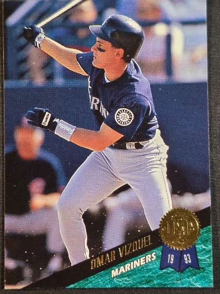 Omar Vizquel - 1993 Leaf Series 2 #434