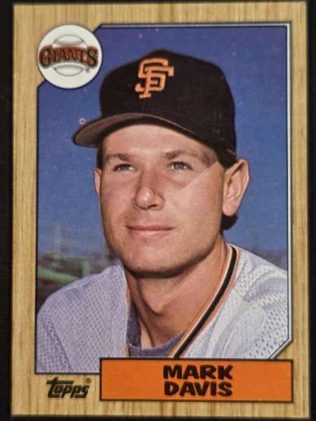 Mark Davis - 1987 Topps #21