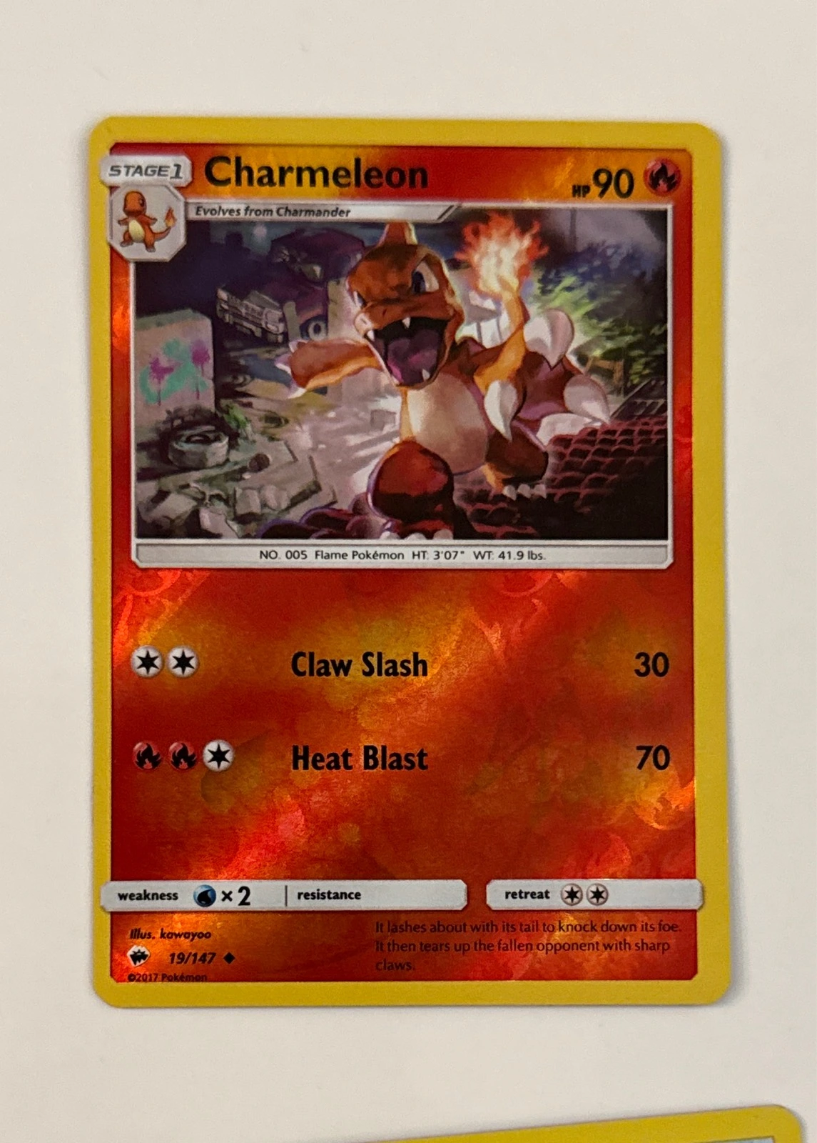 Charmeleon - Burning Shadows #19/147