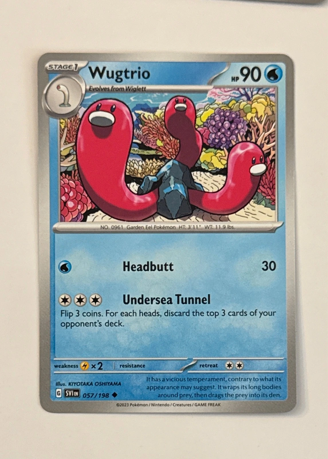 Wugtrio - Scarlet & Violet #057/198