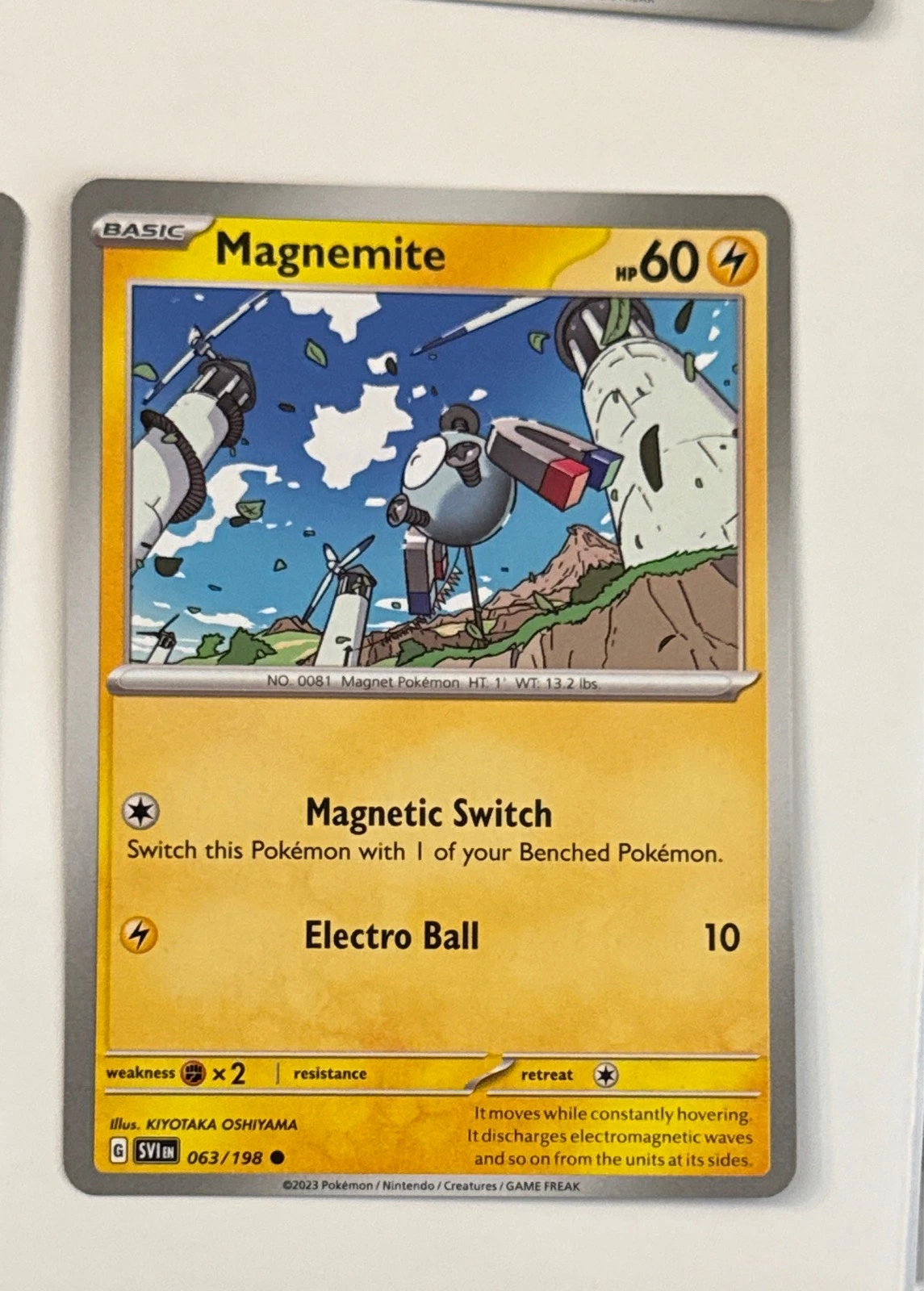 Magnemite - Scarlet & Violet #063/198