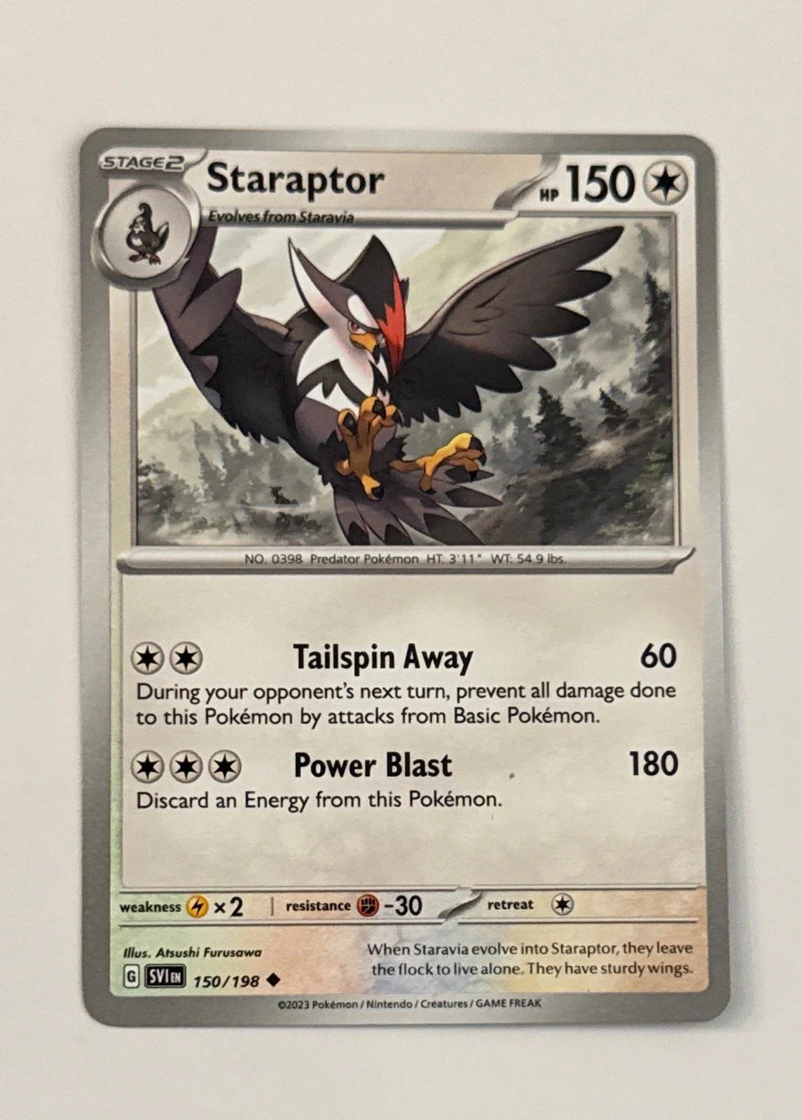 Staraptor - Scarlet & Violet #150/198