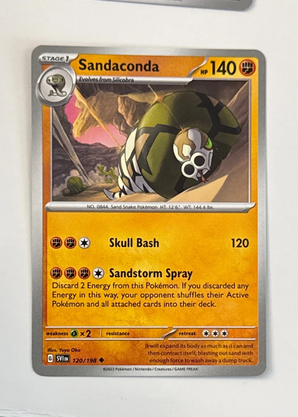 Sandaconda - Scarlet & Violet #120/198