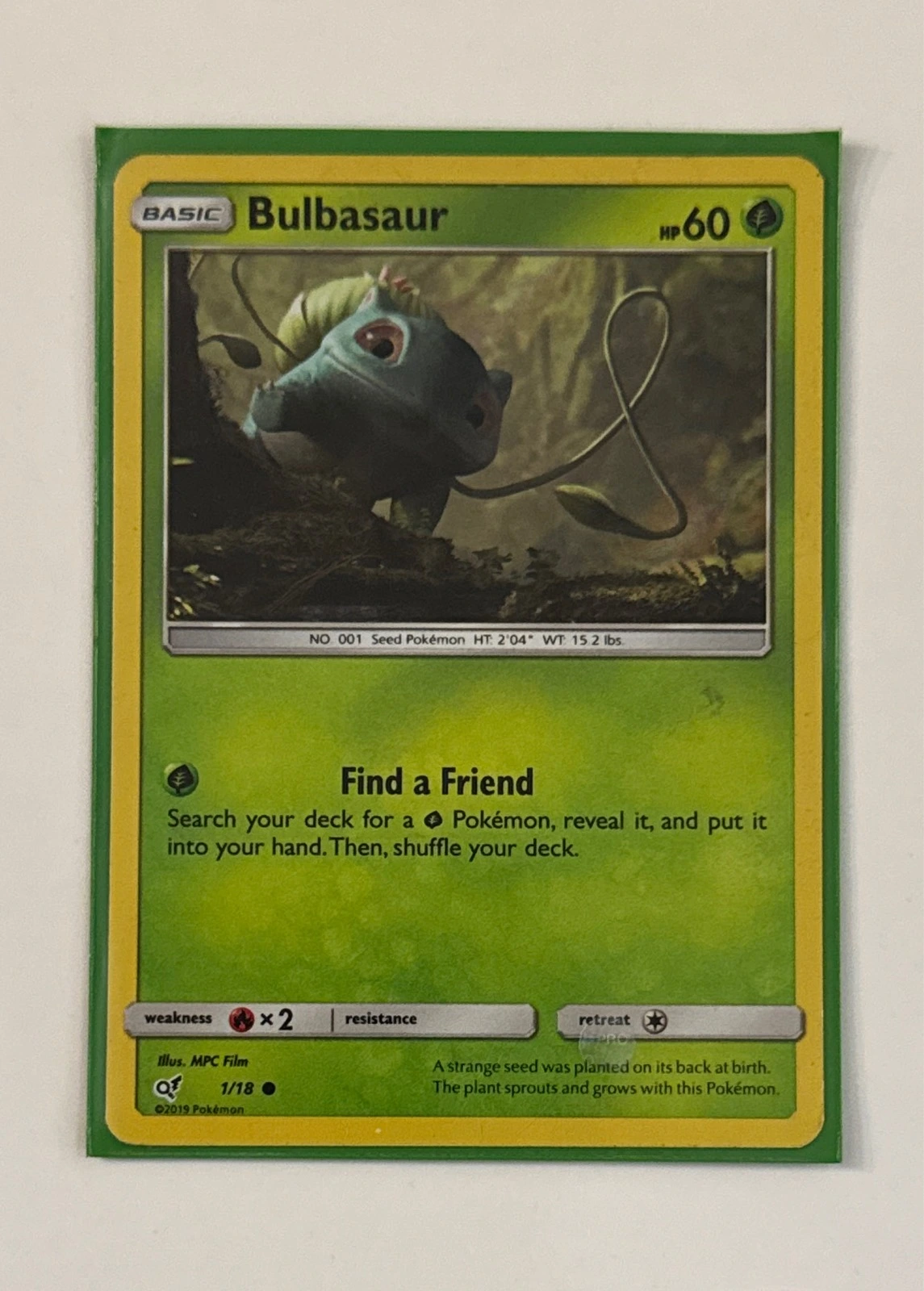 Bulbasaur - Detective Pikachu #1/18
