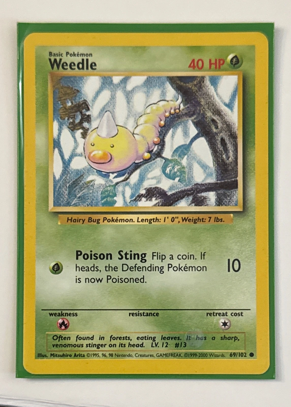 Weedle - Base Set 2 #69/102