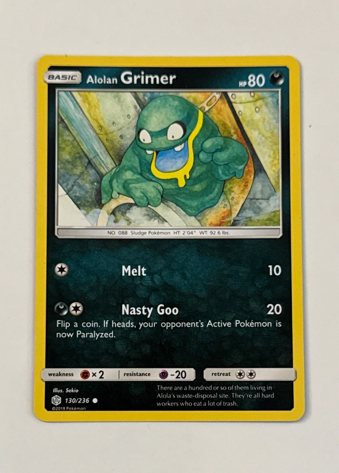 Alolan Grimer - Sun & Moon—Unified Minds #130/236