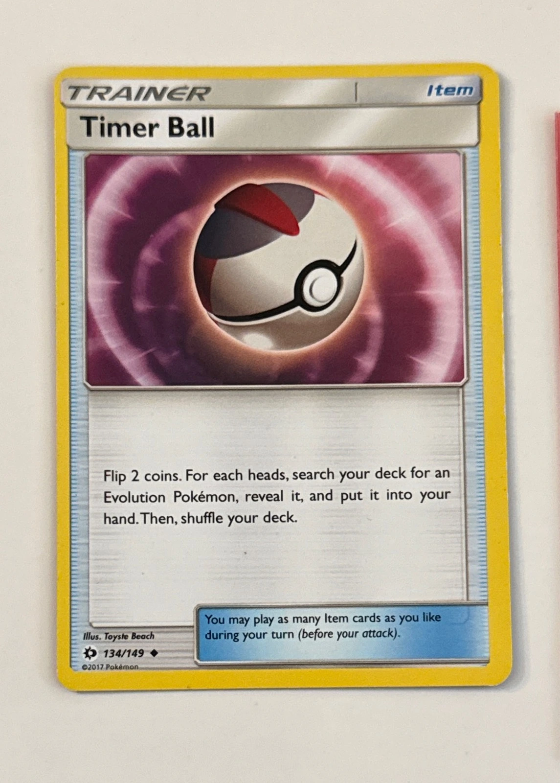 Timer Ball - Sun & Moon #134/149