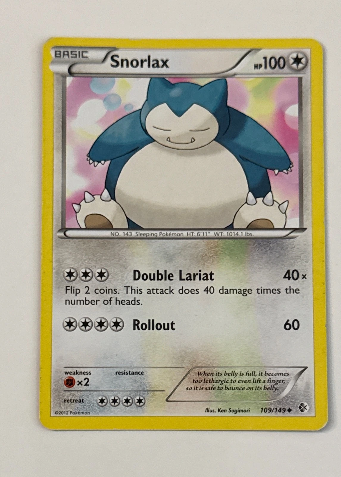 Snorlax - Boundaries Crossed #109/149