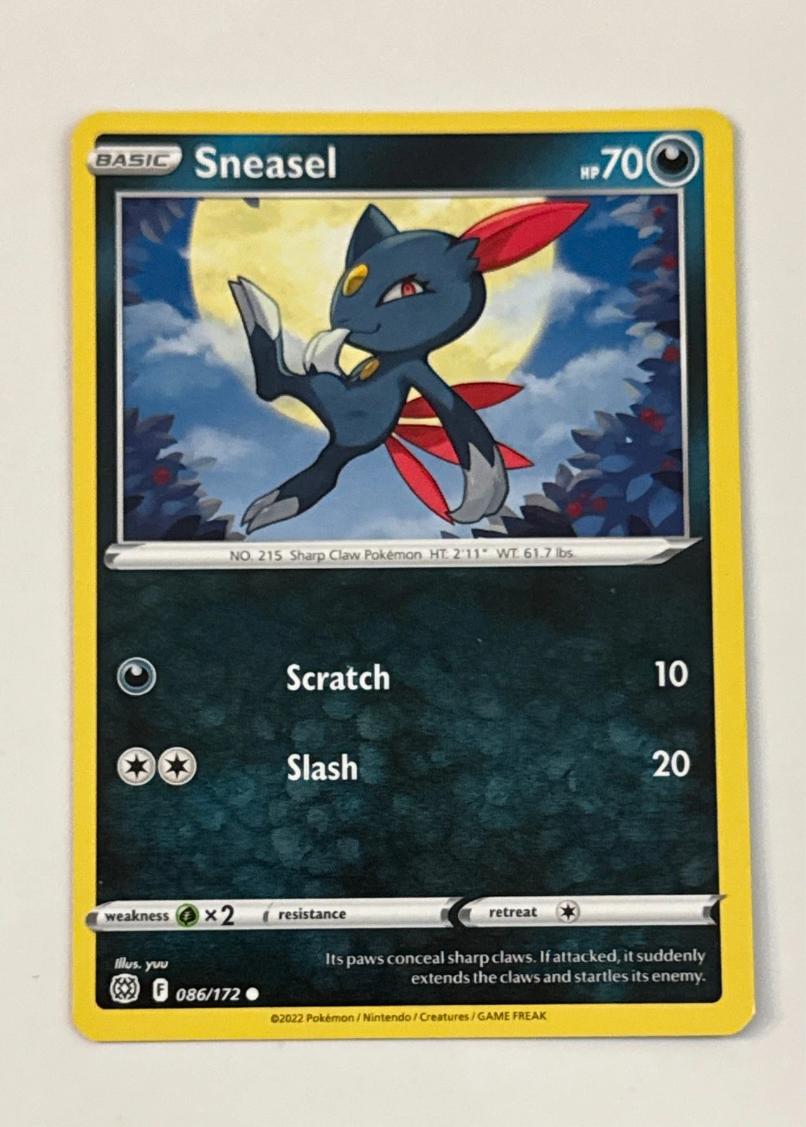 Sneasel - Brilliant Stars #086/172