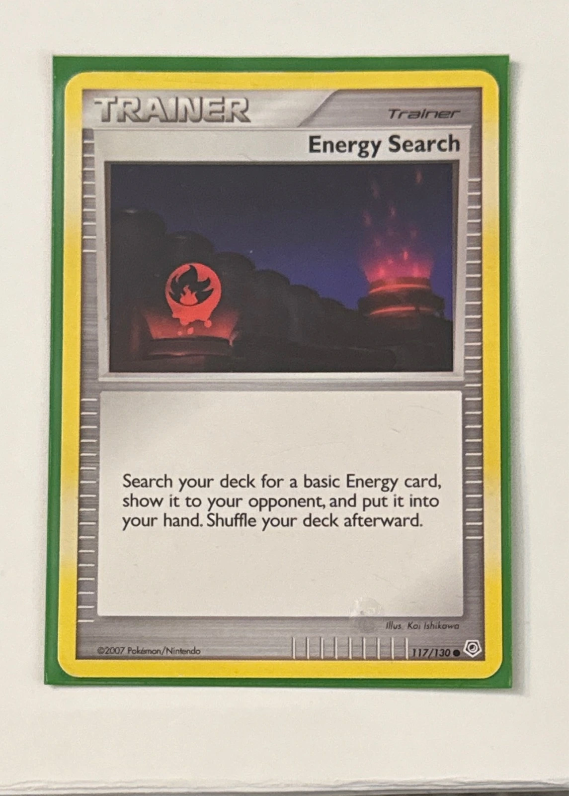 Energy Search - Diamond & Pearl #117/130
