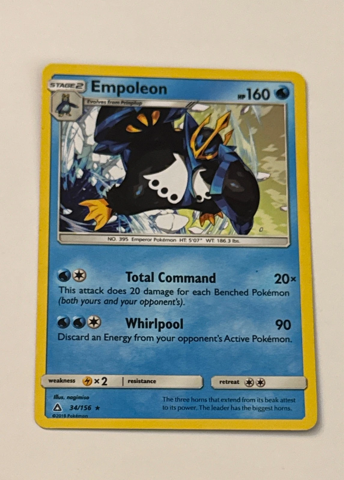Empoleon - Ultra Prism #34/156