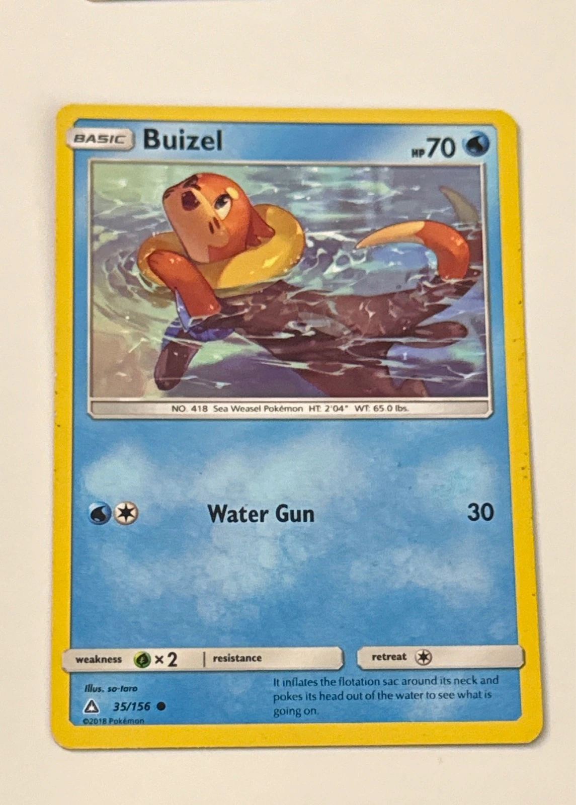 Buizel - Ultra Prism #35/156