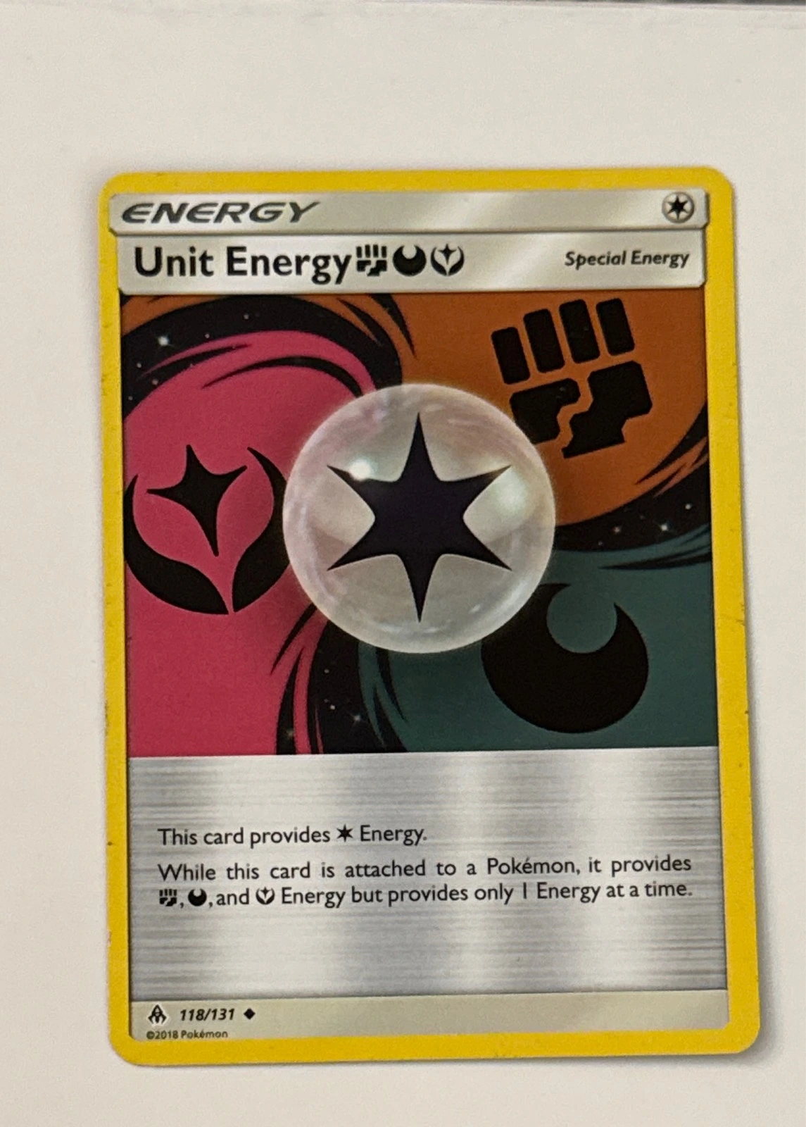 Unit Energy Fighting Darkness Fairy - Forbidden Light #118/131