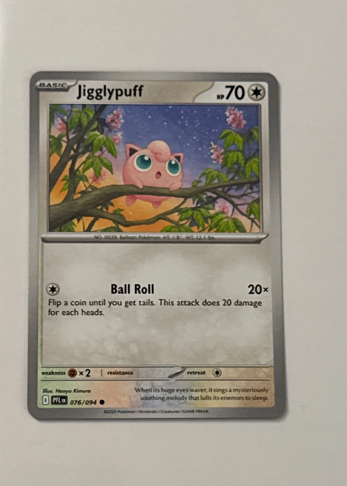Jigglypuff - Pokémon Fable #076/094