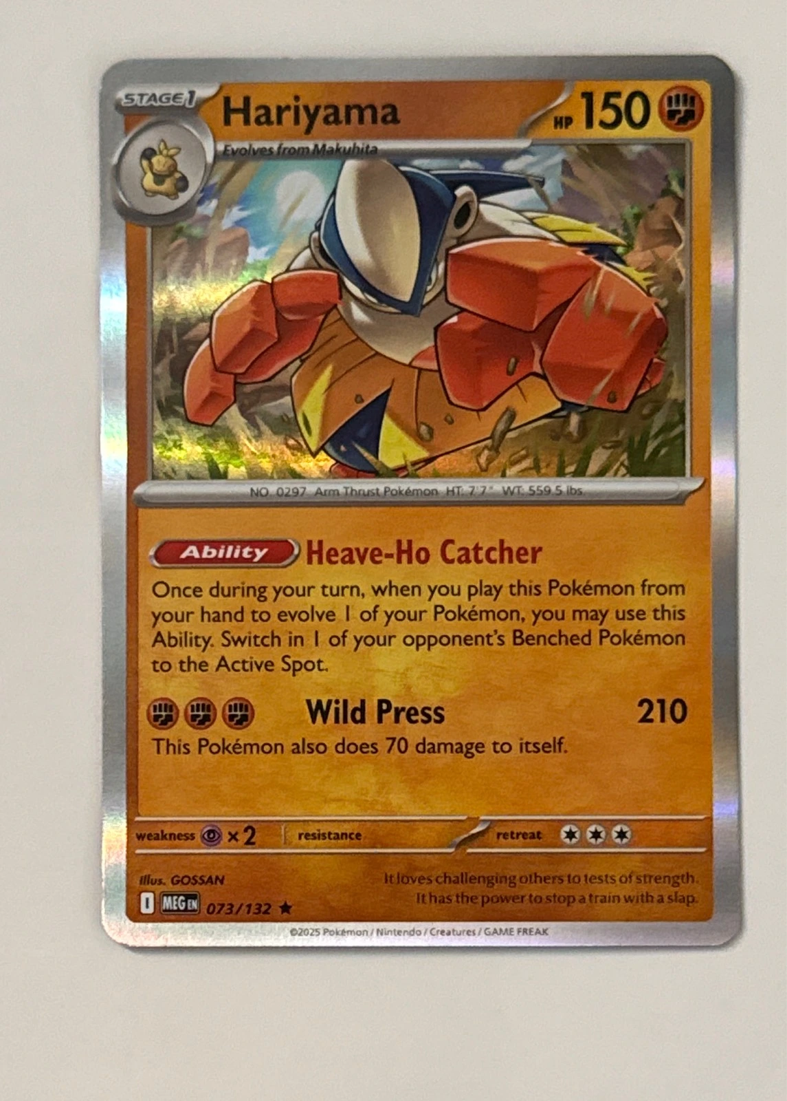 Hariyama - Surging Sparks #073/132