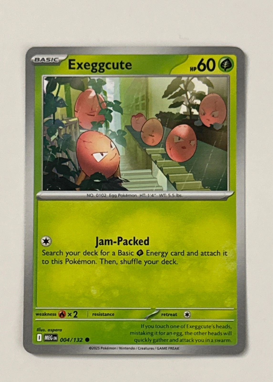 Exeggcute - Stellar Crown #004/132