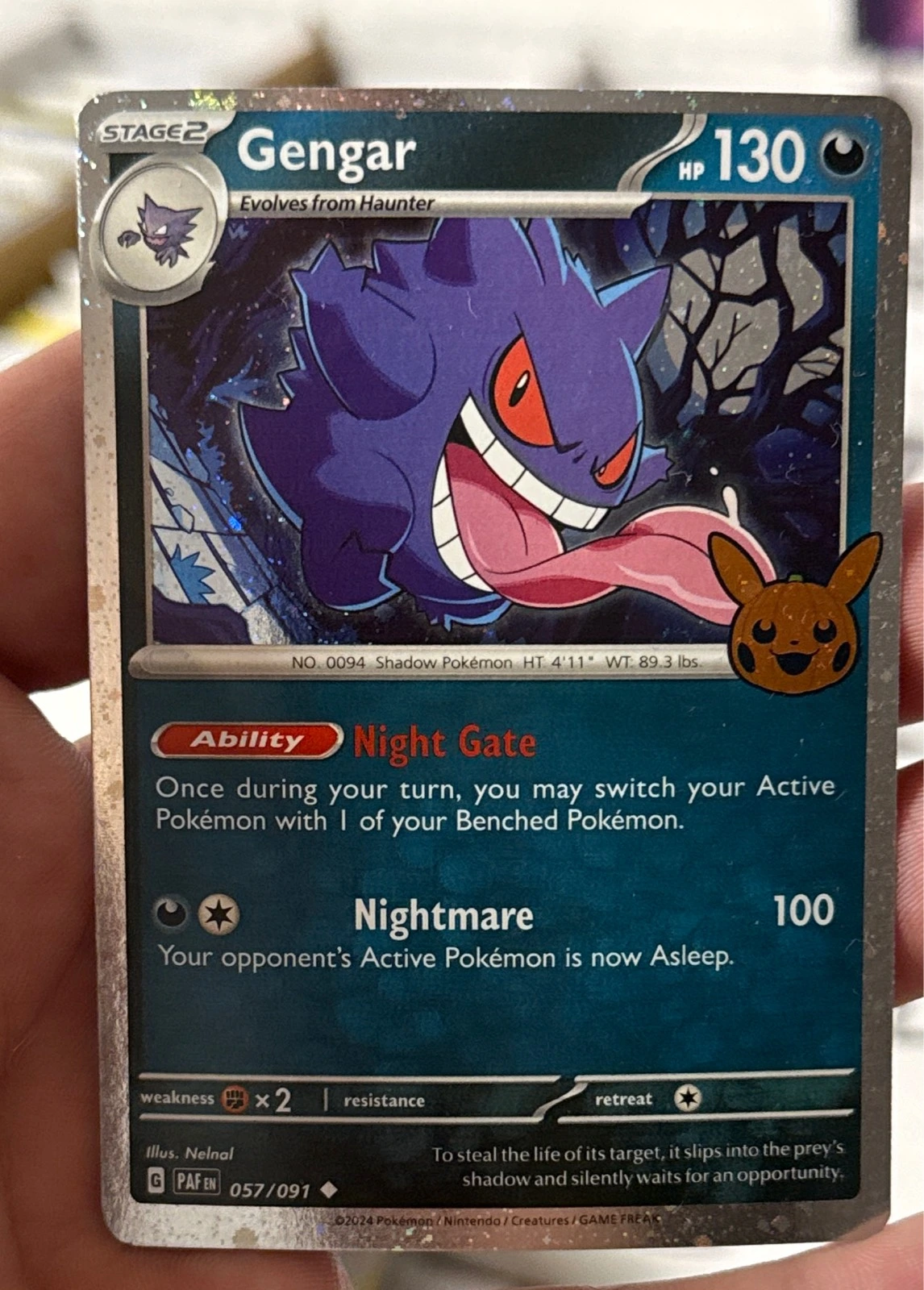 Gengar - Paldean Fates #057/091