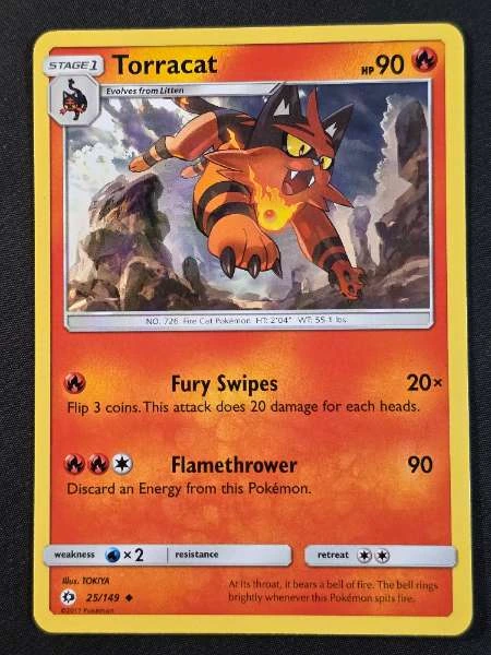 Torracat - Sun & Moon Base Set #25/149