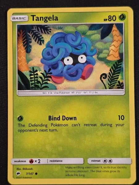 Tangela - Burning Shadows #7/147