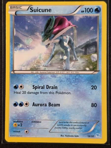 Suicune - XY Trainer Kit: Pikachu Libre & Suicune #14/30