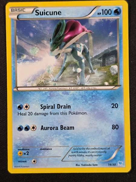 Suicune - XY Trainer Kit: Pikachu Libre & Suicune #14/30