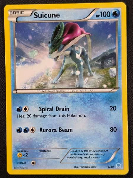 Suicune - XY Trainer Kit: Pikachu Libre & Suicune #14/30