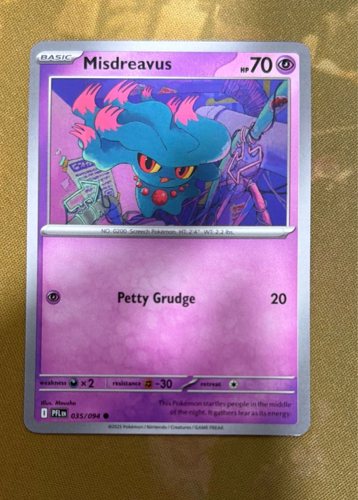 Misdreavus - Prismatic Evolutions #035/094