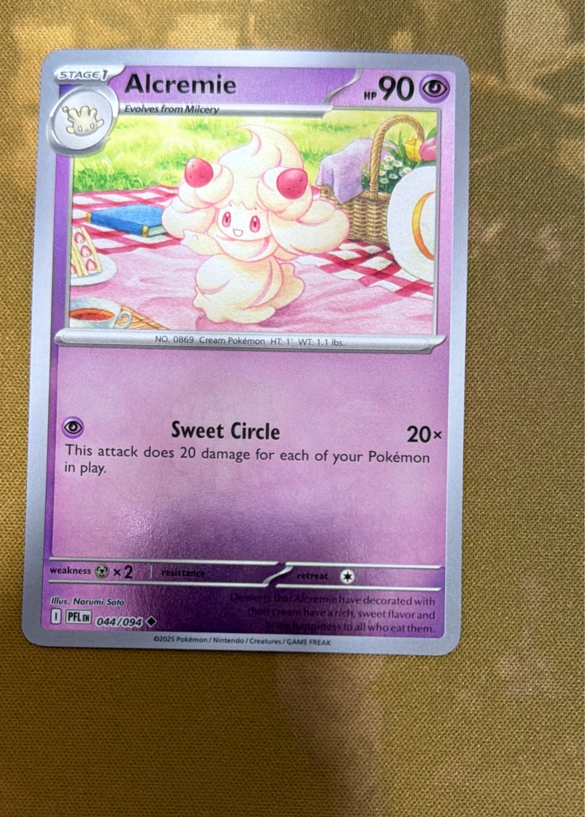 Alcremie - Prismatic Evolutions #044/094