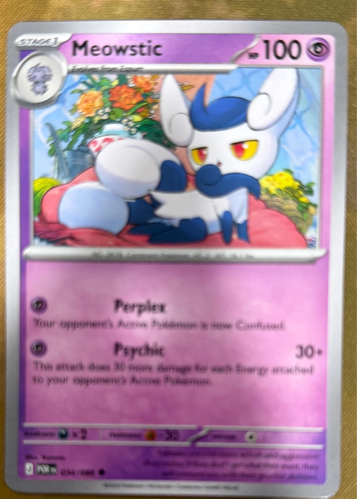 Meowstic - Pokémon XY #034/146
