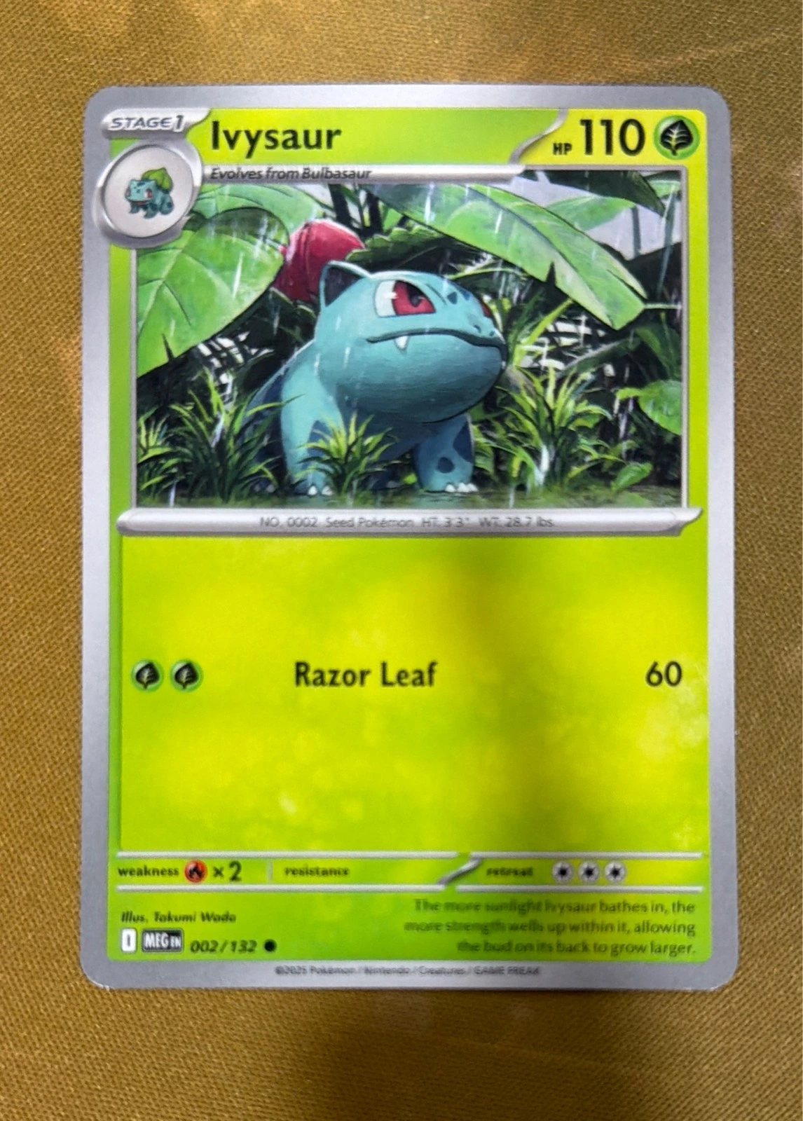 Ivysaur - Pokémon MEGEN #002/132