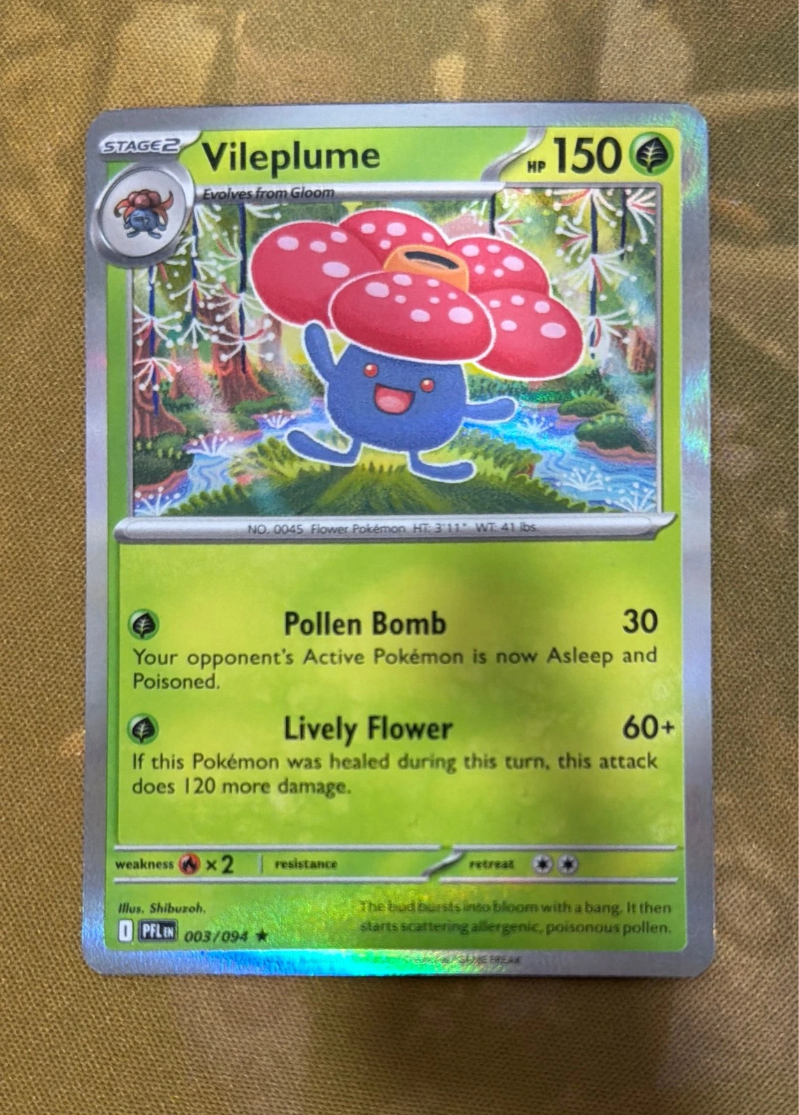 Vileplume - Pokémon GO #003/094
