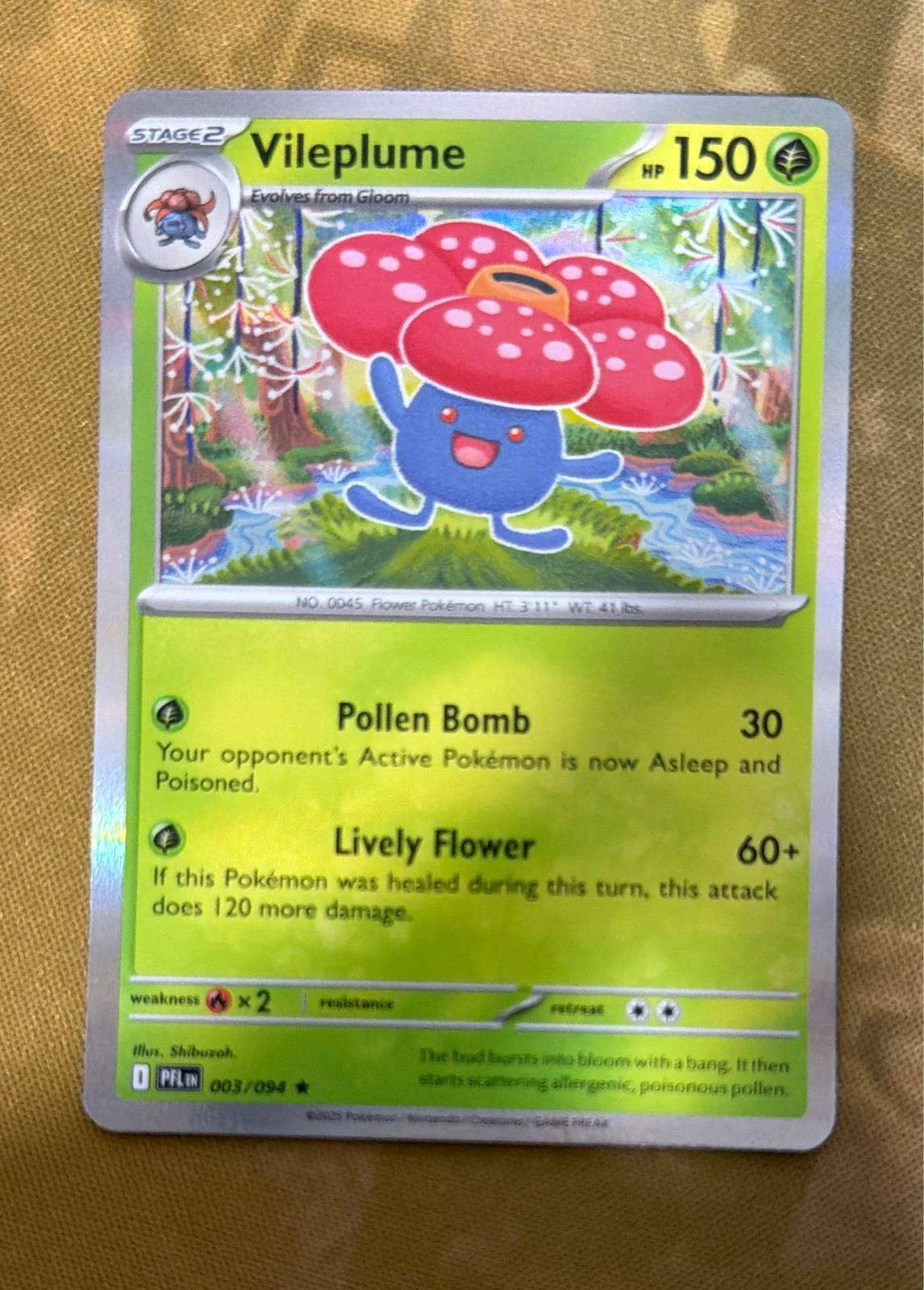 Vileplume - Prismatic Evolutions #003/094