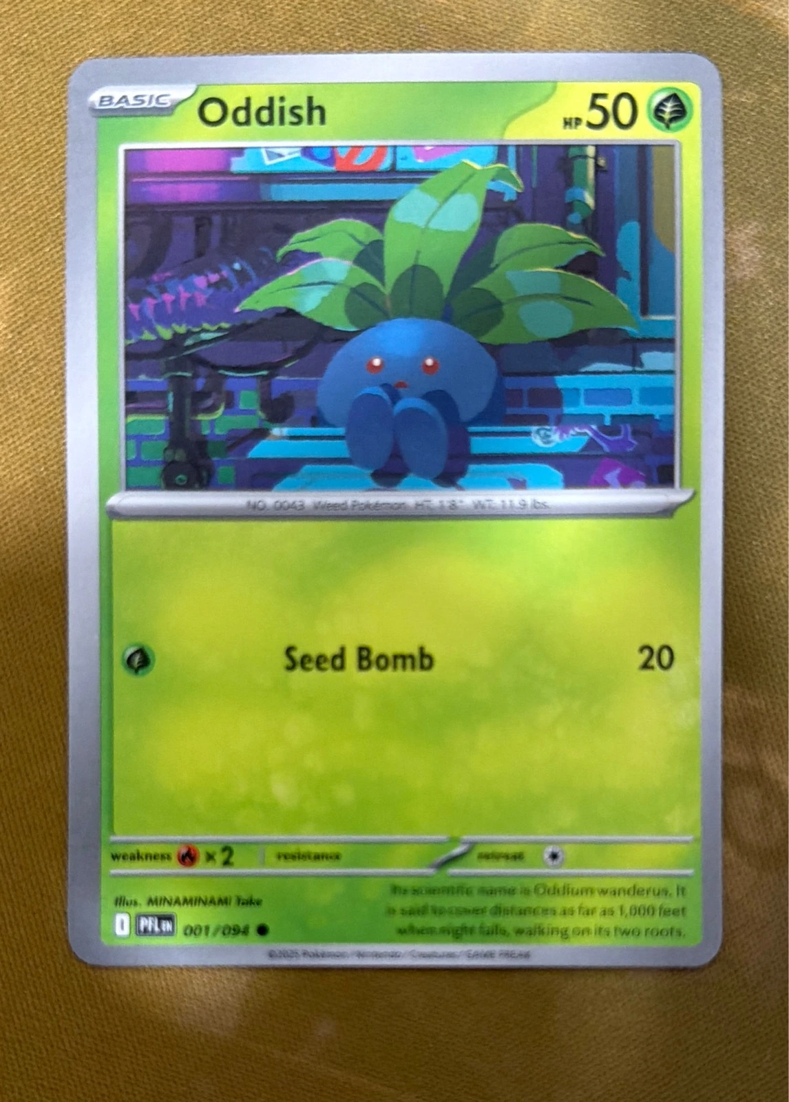 Oddish - Pokémon 151 #001/094