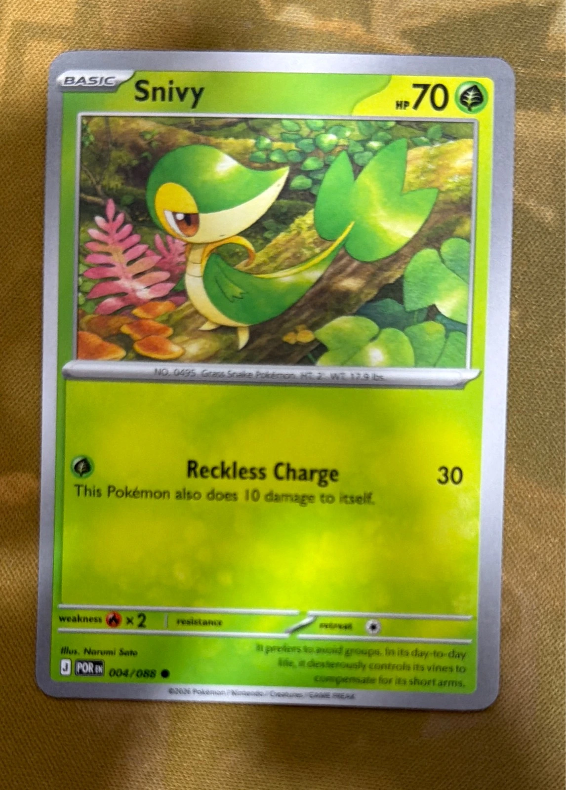 Snivy - Pokémon Trading Card Game Classic #004/088