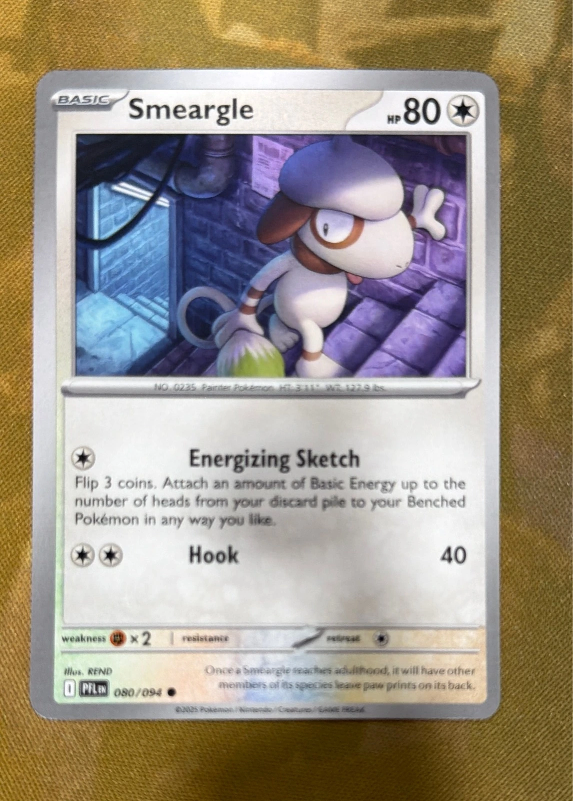 Smeargle - Prismatic Evolutions #080/094