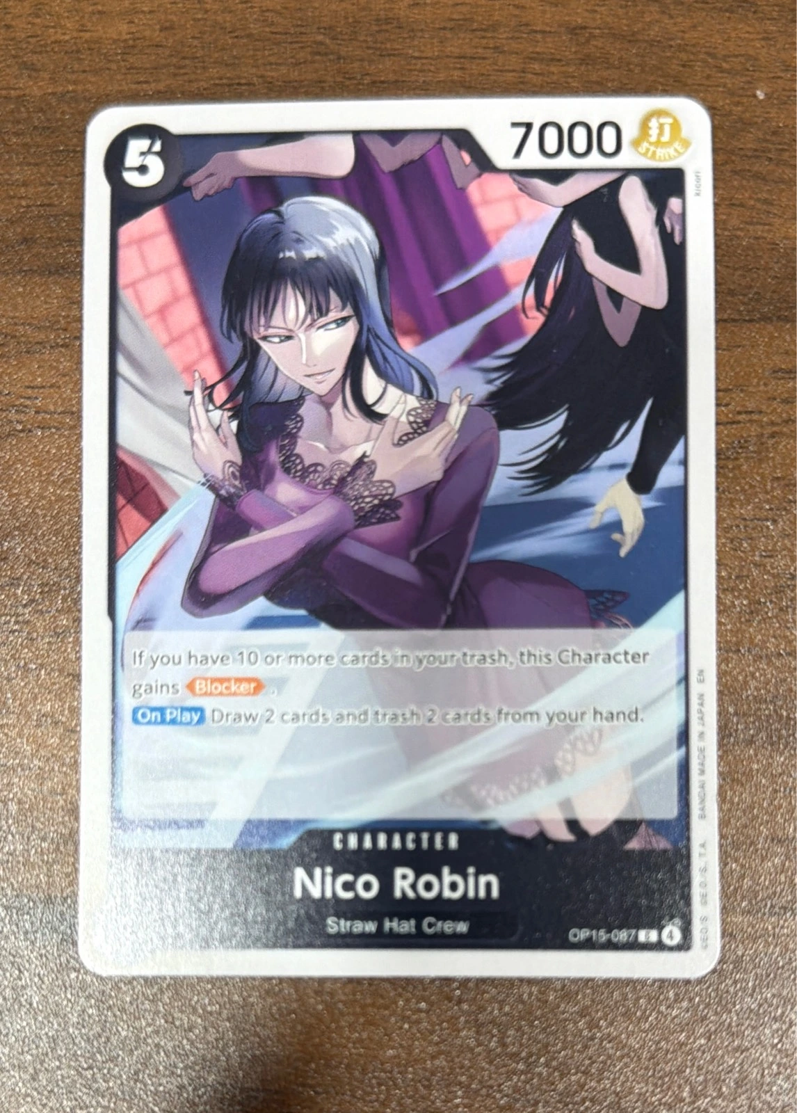 Nico Robin - Wings of the Captain #OP15-087
