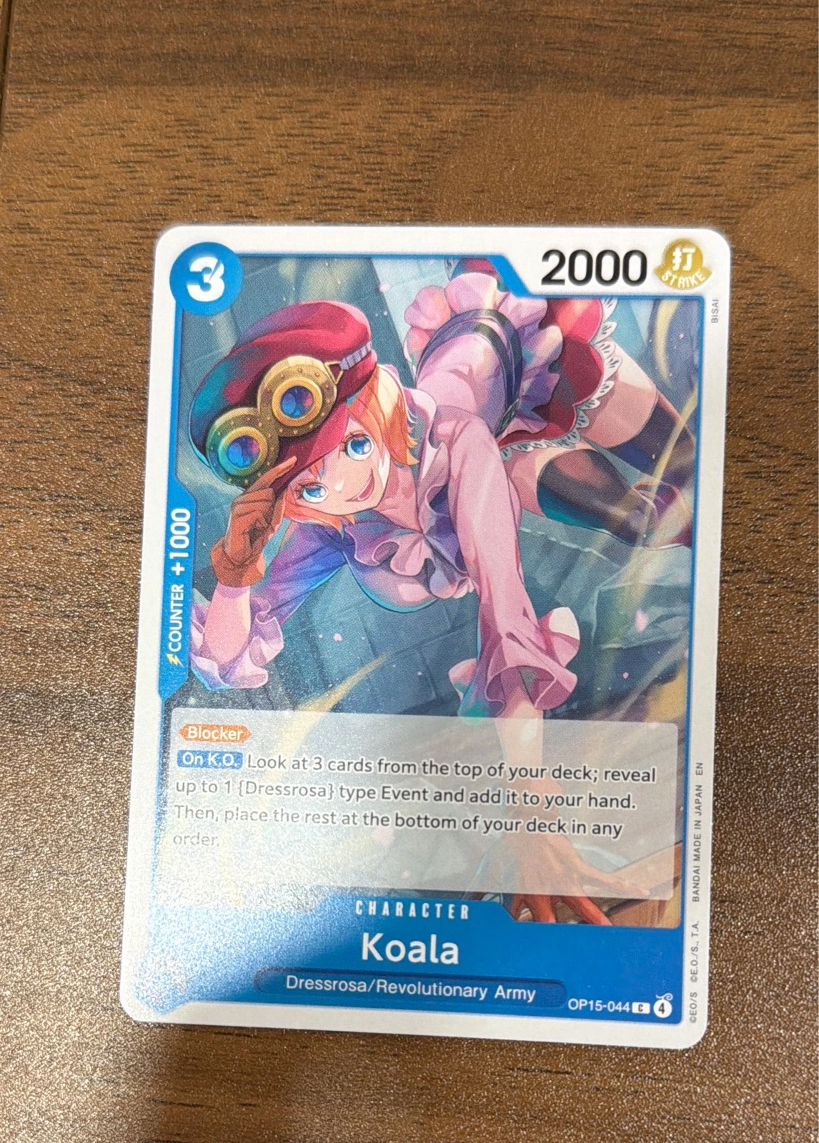 Koala - Wings of the Captain #OP05-044