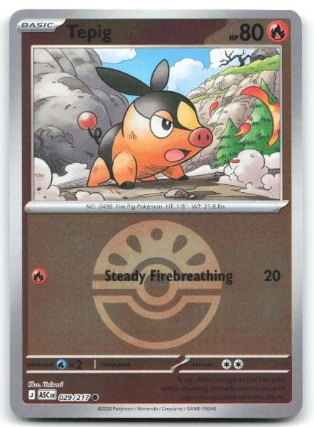 Tepig - Unbroken Bonds #029/217