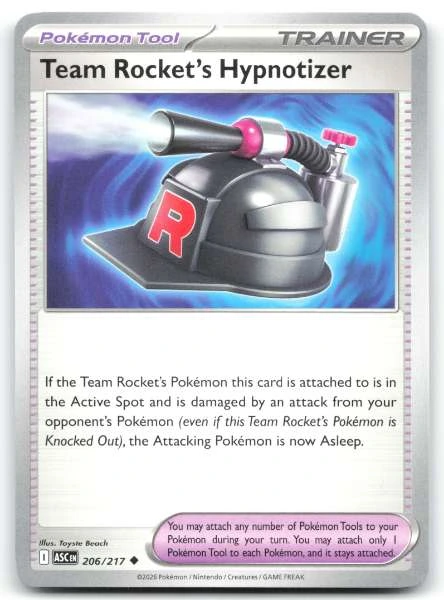 Team Rocket's Hypnotizer - Ascended Heroes #206/217