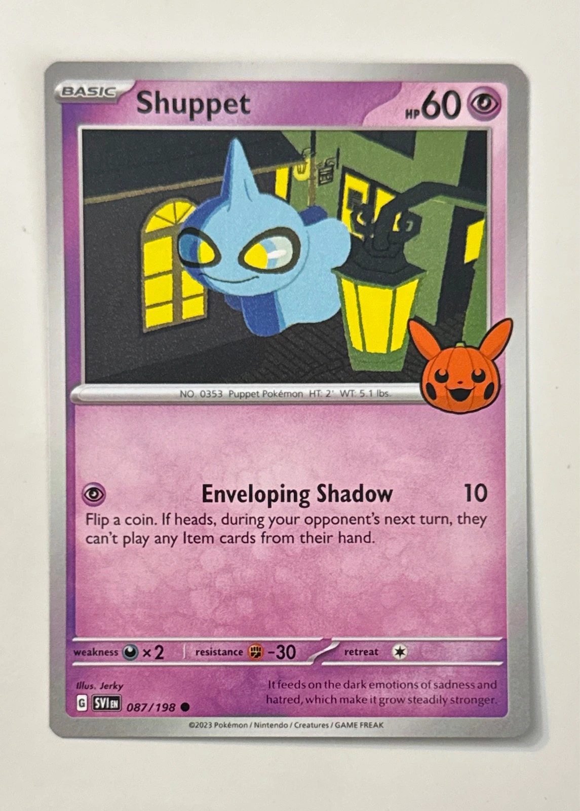 Shuppet - Scarlet & Violet #087/198