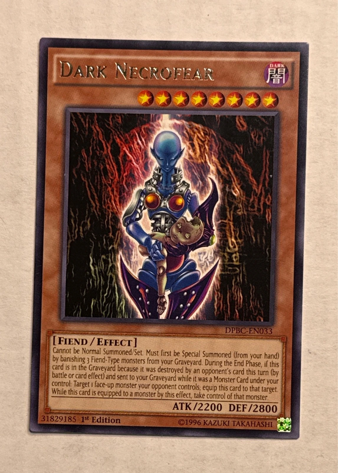 Dark Necrofear - Duelist Pack: Battle City #DPBC-EN033
