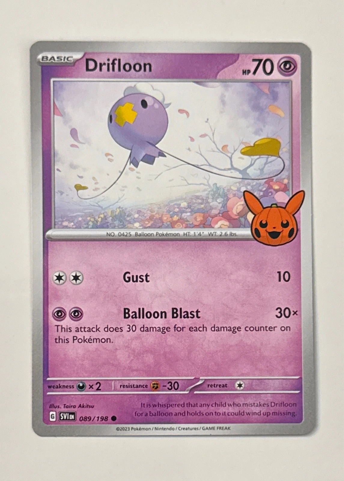 Drifloon - Scarlet & Violet #089/198