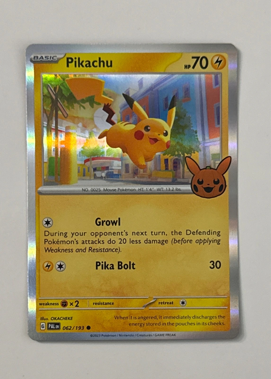 Pikachu - Paldea Evolved #062/193