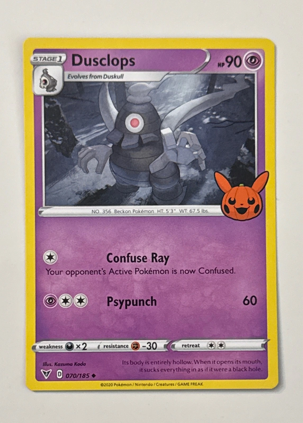 Dusclops - Vivid Voltage #070/185