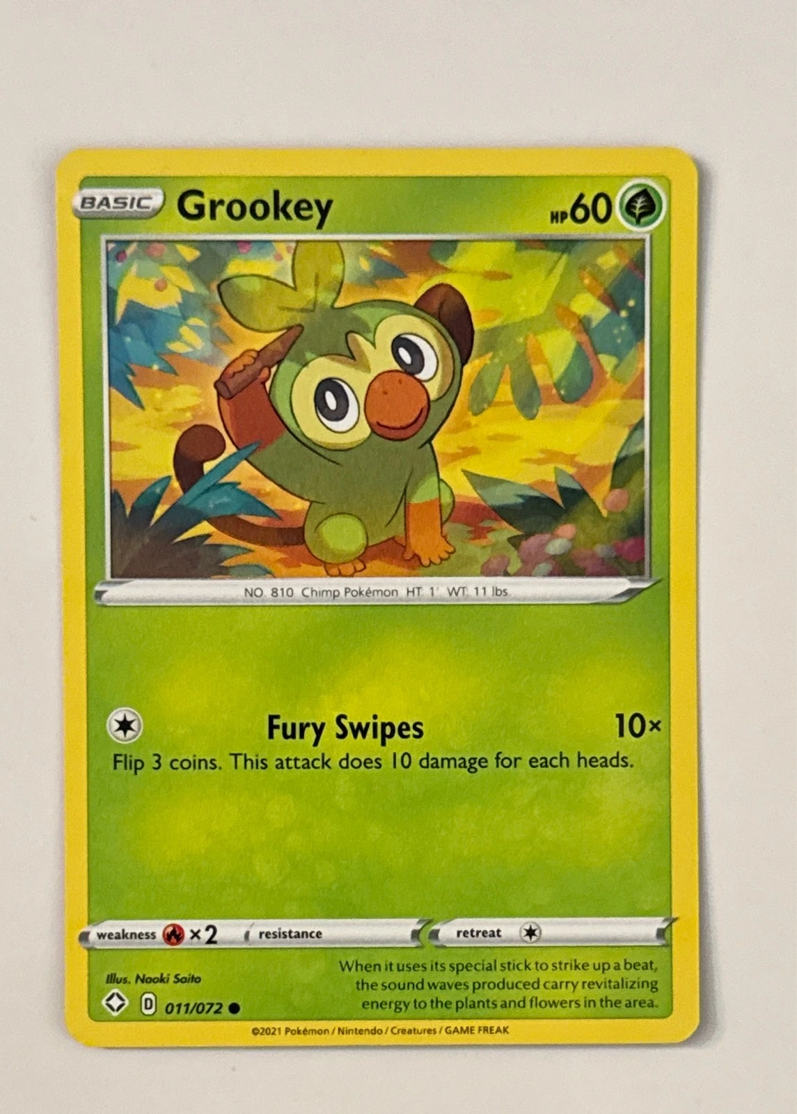 Grookey - Chilling Reign #011/072